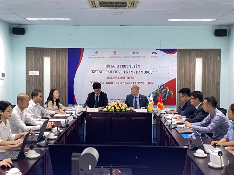  Hội nghị trực tuyến “ Kết nối đầu tư Việt Nam –Hàn Quốc